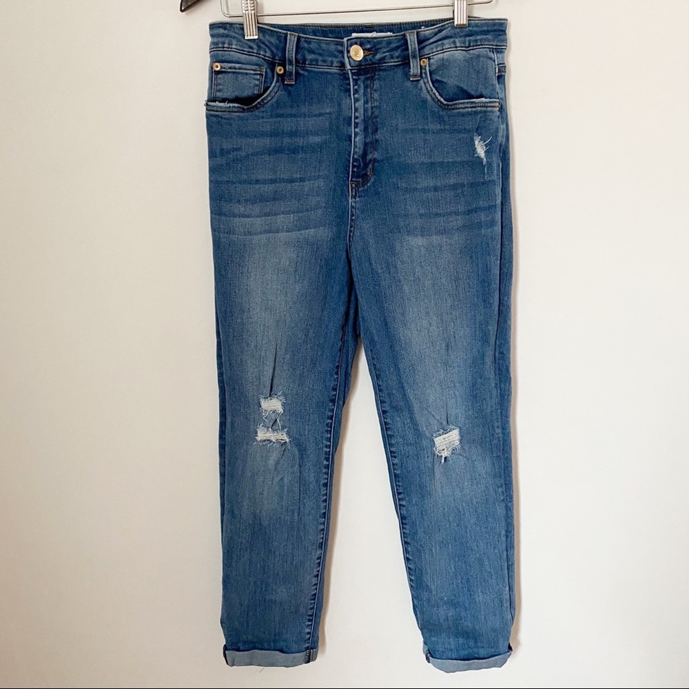 STS Blue Alison High Rise Distressed Skinny 6 REG